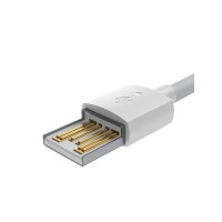 Produktbild för Baseus TZCALZJ-02, Hvid, USB A, Lightning, 1,5 m, Hanstik, H...