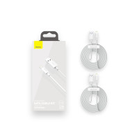 Produktbild för Baseus TZCALZJ-02, Hvid, USB A, Lightning, 1,5 m, Hanstik, H...
