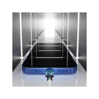 Produktbild för Baseus TZCALZJ-02, Hvid, USB A, Lightning, 1,5 m, Hanstik, H...