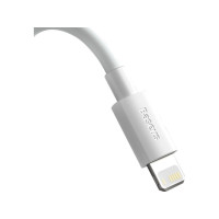Produktbild för Baseus TZCALZJ-02, Hvid, USB A, Lightning, 1,5 m, Hanstik, H...