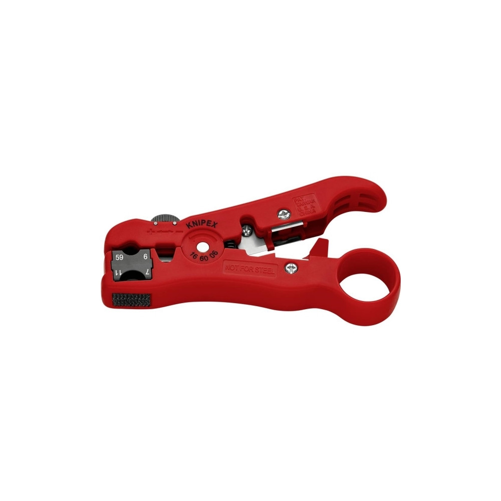 Produktbild för KNIPEX skaltång - for coax and data cable