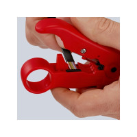Produktbild för KNIPEX skaltång - for coax and data cable