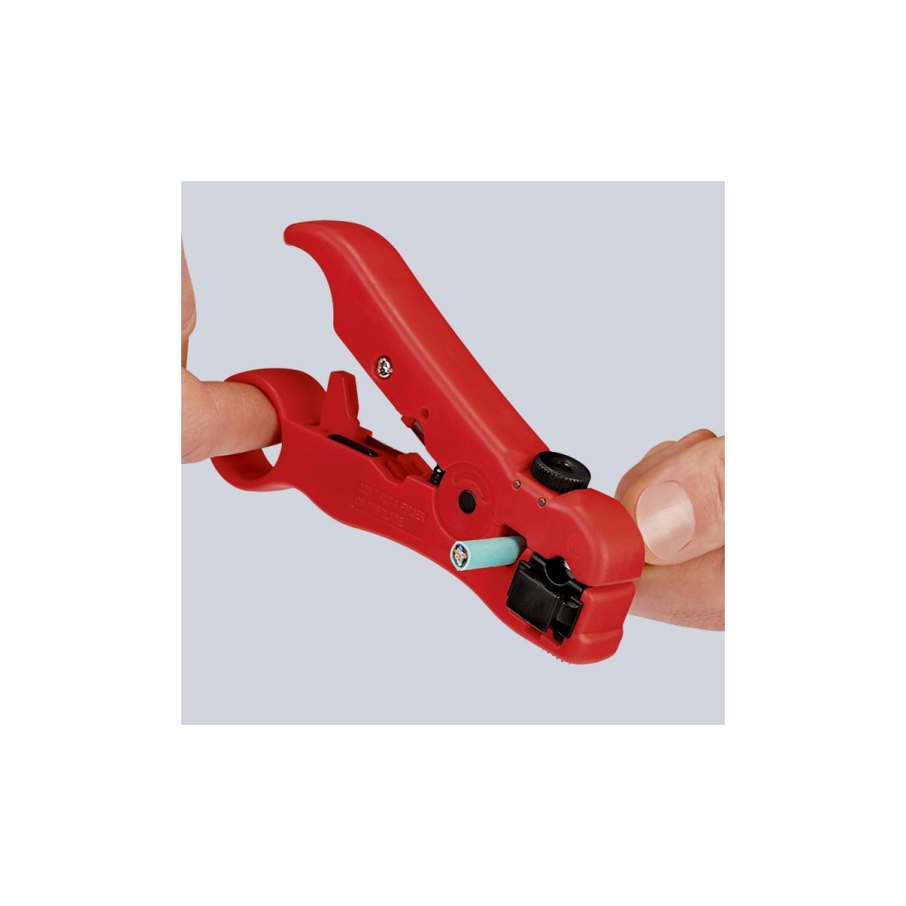 Produktbild för KNIPEX skaltång - for coax and data cable