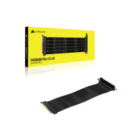 Produktbild för CORSAIR Premium Extension - PCI Express x16-kabel - PCI Express 4.0 x16 till PCI Express 4.0 x16 - 30 cm