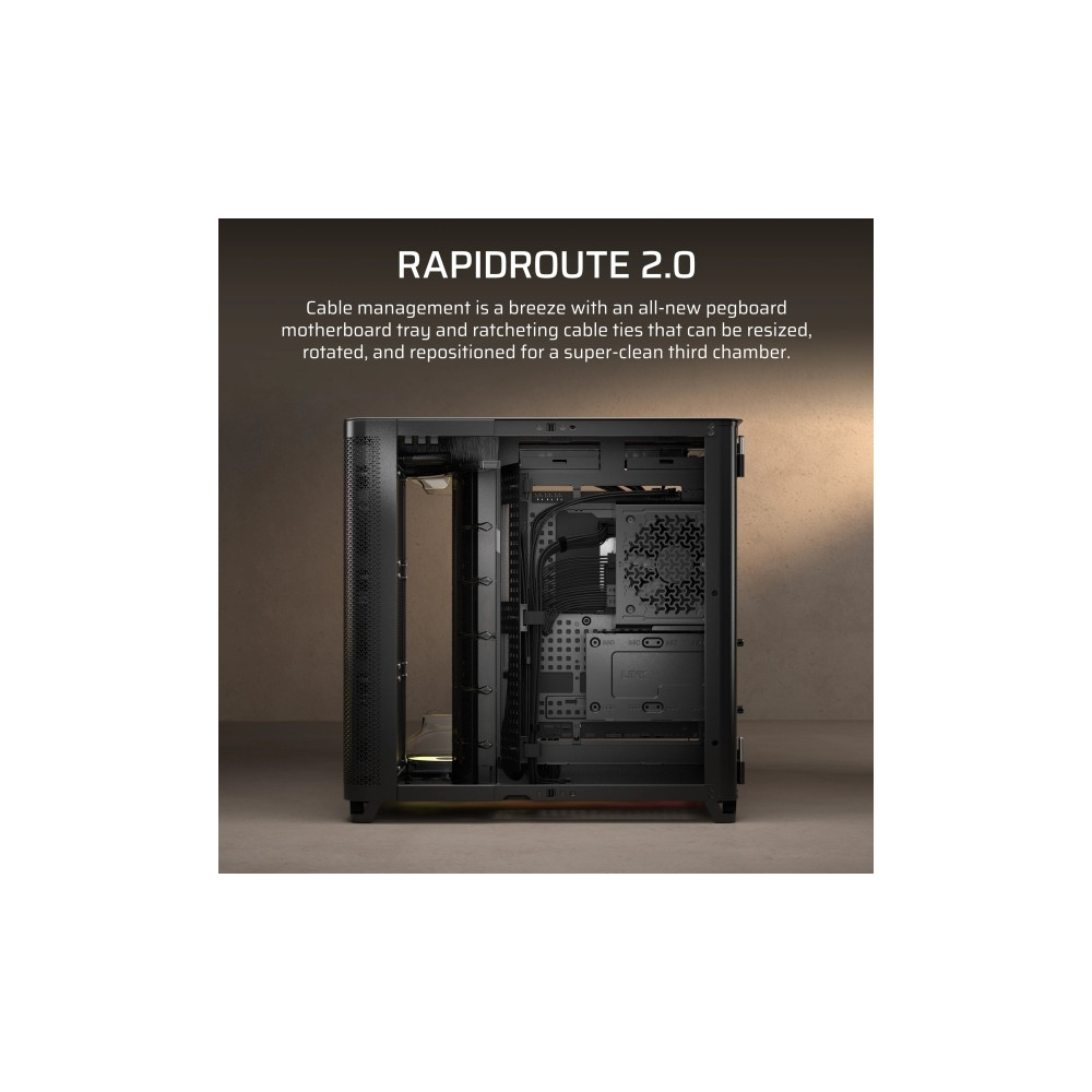 Produktbild för CORSAIR AIR 5400 RS-R ARGB - mid tower - utökad ATX