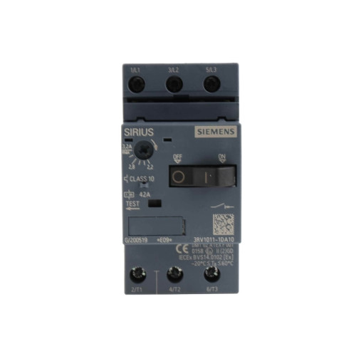 Siemens Siemens 3RV1011-1DA10 Strömbrytare 1 st 3 x strömbrytare Ins...