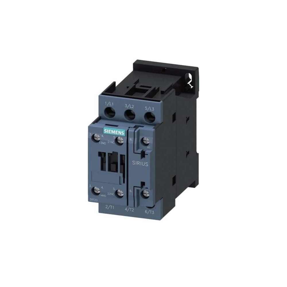 Produktbild för Siemens 3RT2024-1AC20 effektpåverkan 3 x brytare 690 V/AC 1...