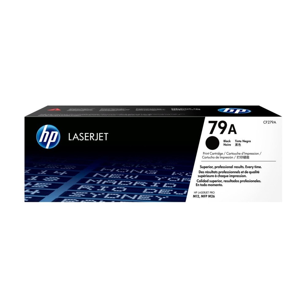Produktbild för HP 79A - svart - original - LaserJet - tonerkassett (CF279A)