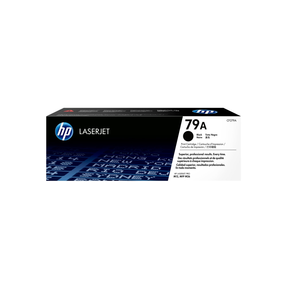 Produktbild för HP 79A - svart - original - LaserJet - tonerkassett (CF279A)