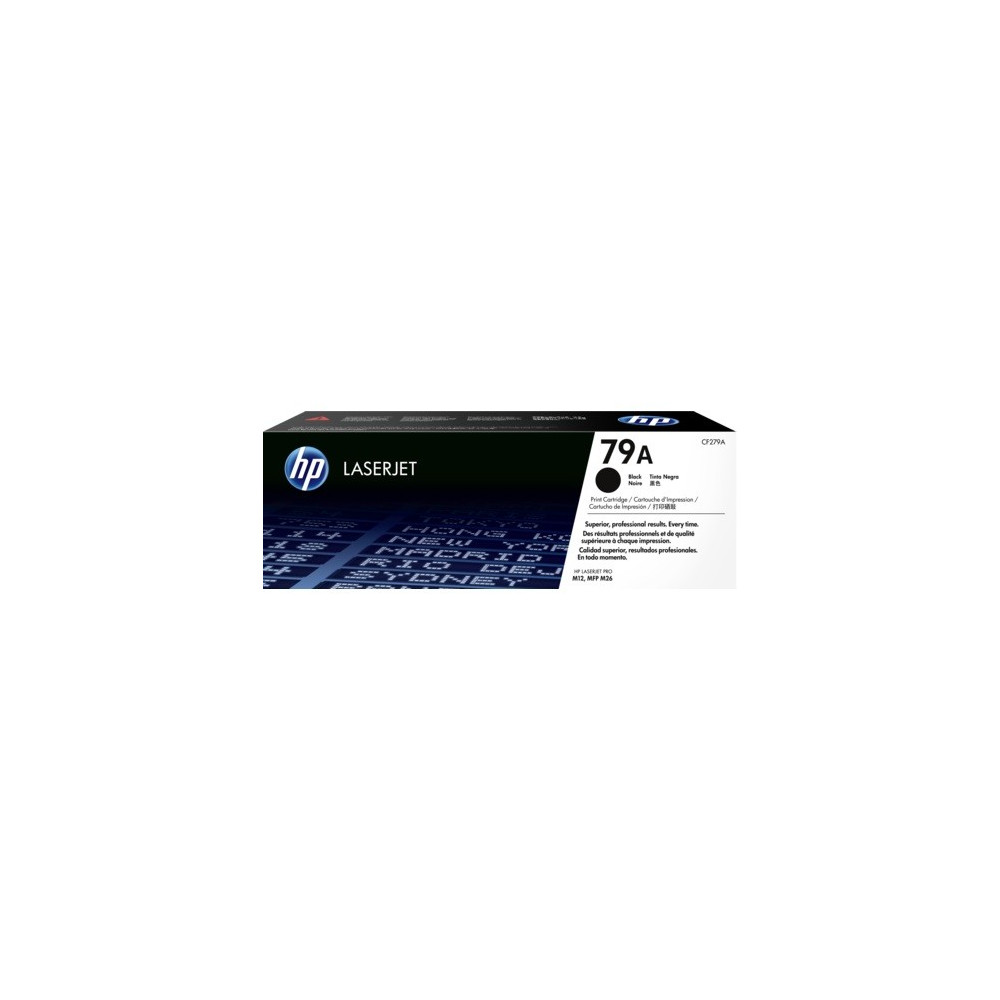 Produktbild för HP 79A - svart - original - LaserJet - tonerkassett (CF279A)