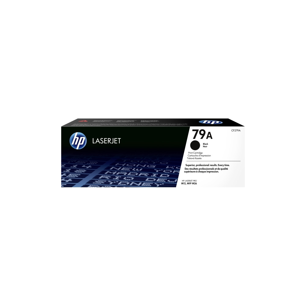 Produktbild för HP 79A - svart - original - LaserJet - tonerkassett (CF279A)
