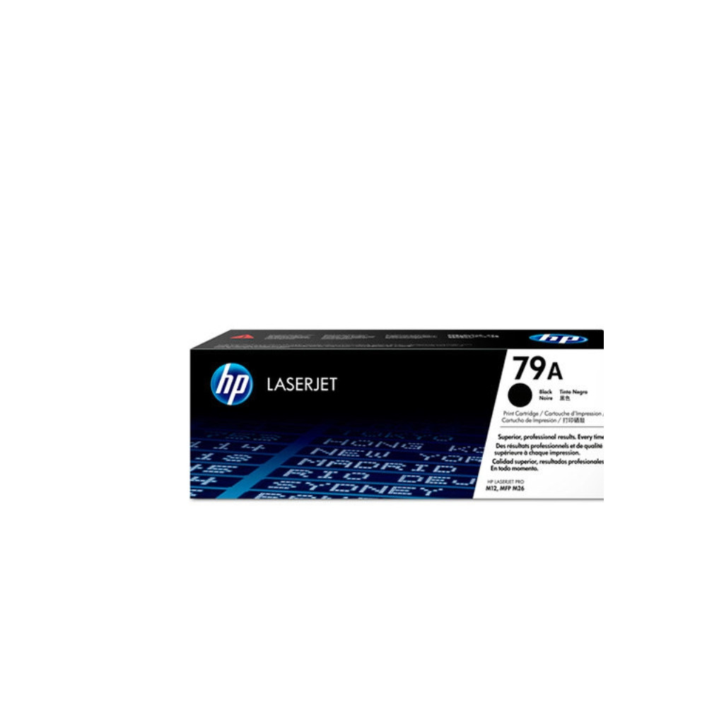 Produktbild för HP 79A - svart - original - LaserJet - tonerkassett (CF279A)