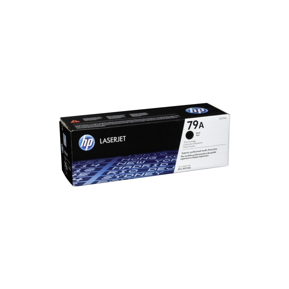 Produktbild för HP 79A - svart - original - LaserJet - tonerkassett (CF279A)