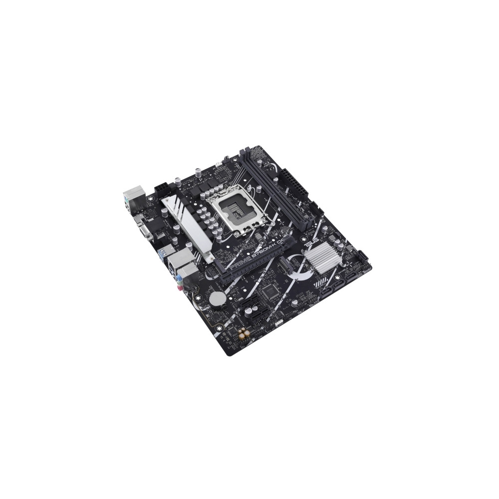 Produktbild för ASUS PRIME B760M-K D4 - moderkort - micro ATX - LGA1700-uttag - B760