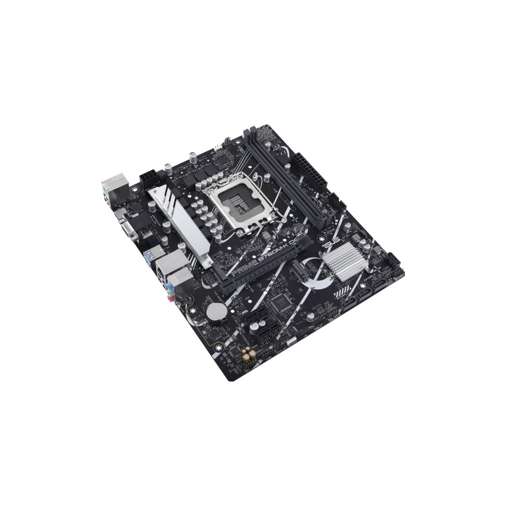 Produktbild för ASUS PRIME B760M-K D4 - moderkort - micro ATX - LGA1700-uttag - B760