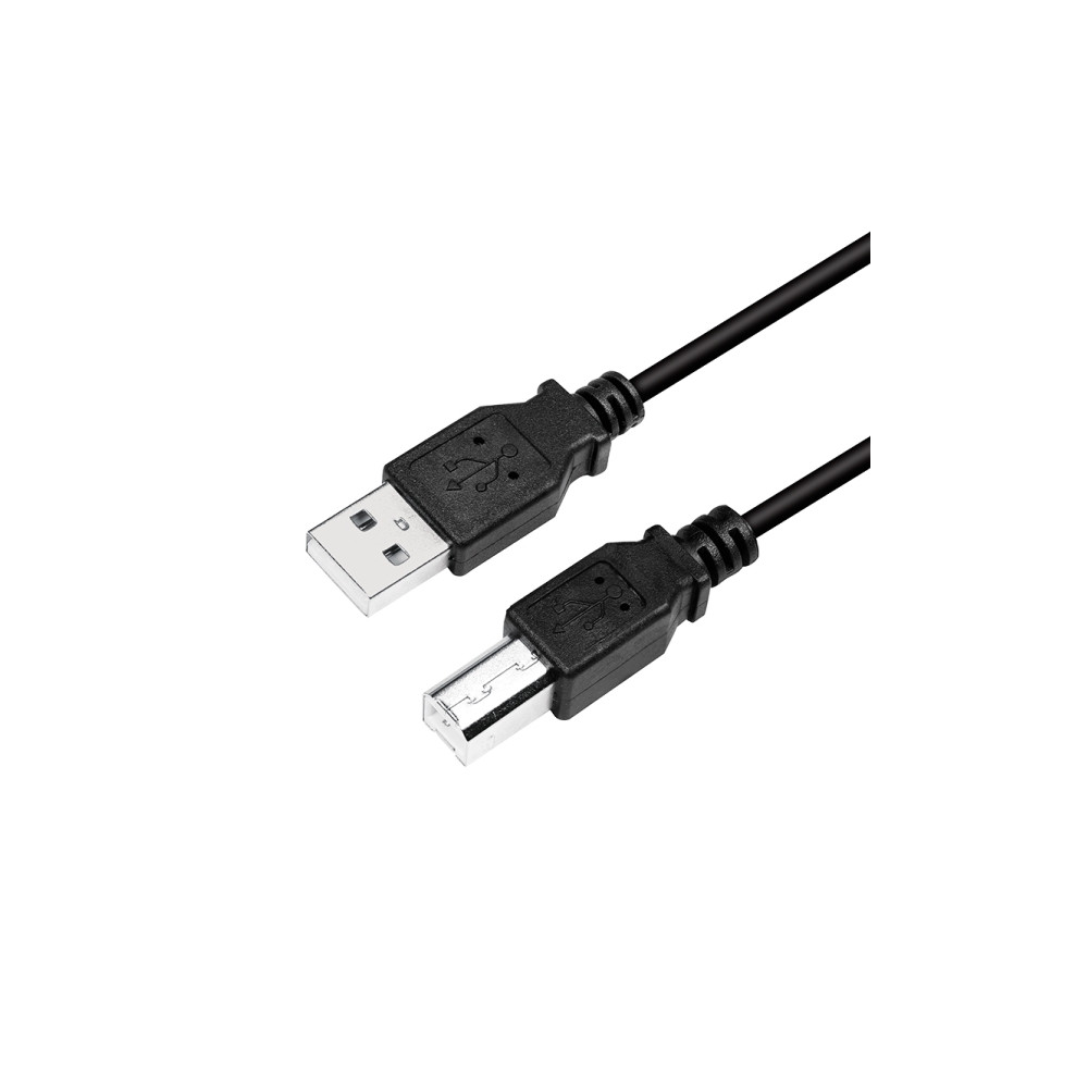 Produktbild för LogiLink - USB-kabel - USB till USB typ B - 5 m