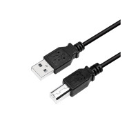 Produktbild för LogiLink - USB-kabel - USB till USB typ B - 5 m