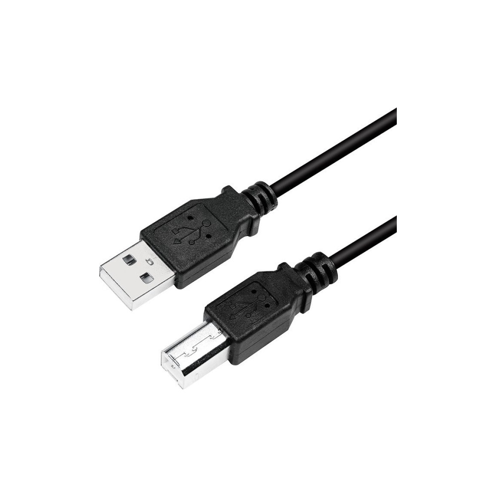 Produktbild för LogiLink - USB-kabel - USB till USB typ B - 5 m