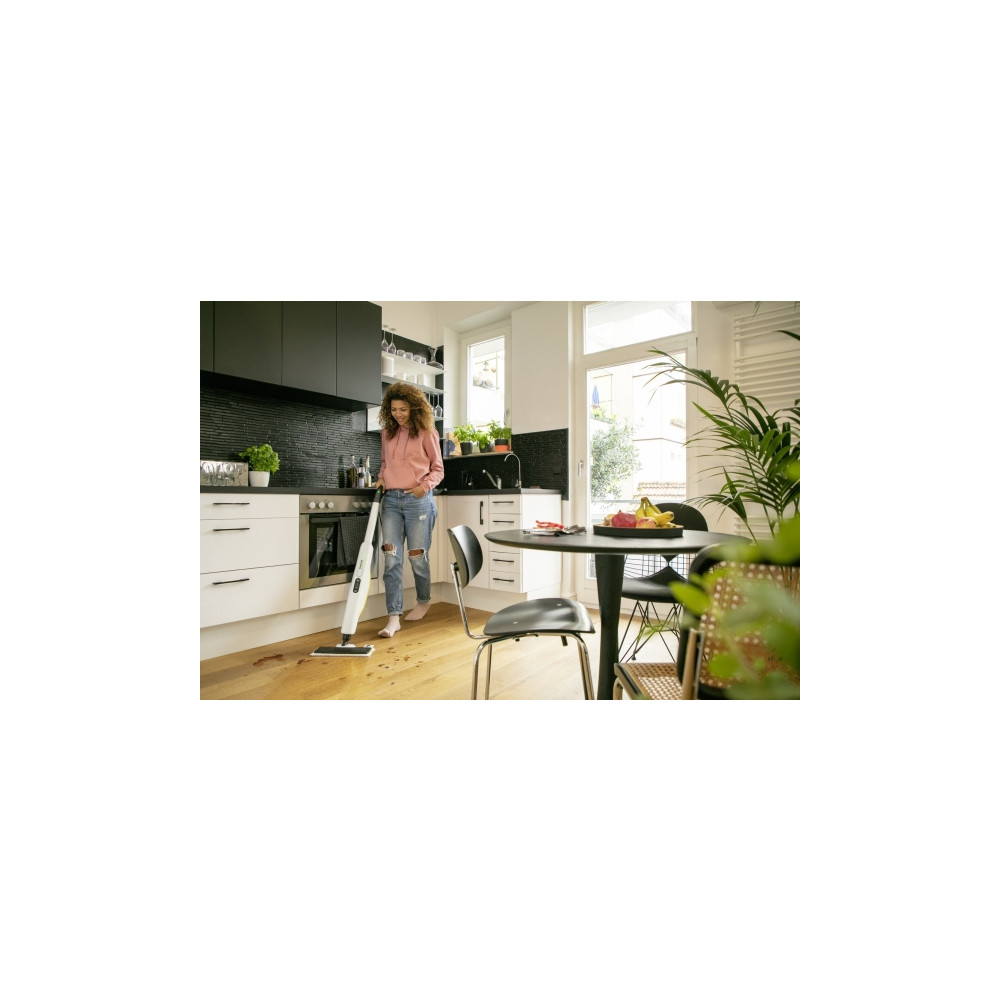 Produktbild för Kärcher SC 3 UPRIGHT, Ångmopp, 0,5 l, Svart, Vit, Knappar, 5...