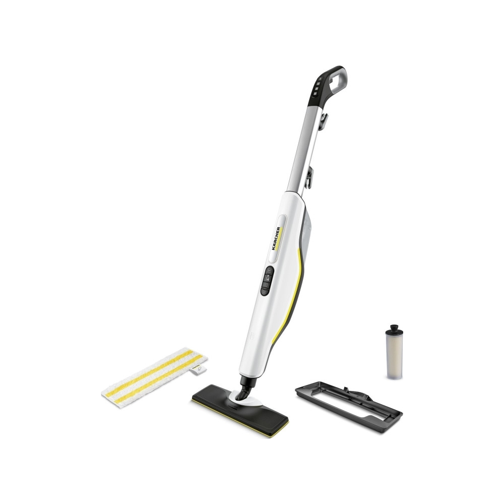 Produktbild för Kärcher SC 3 UPRIGHT, Ångmopp, 0,5 l, Svart, Vit, Knappar, 5...
