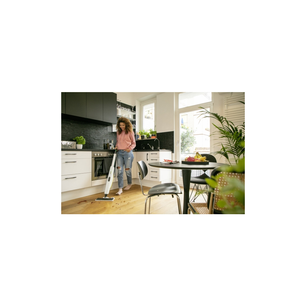 Produktbild för Kärcher SC 3 UPRIGHT, Ångmopp, 0,5 l, Svart, Vit, Knappar, 5...