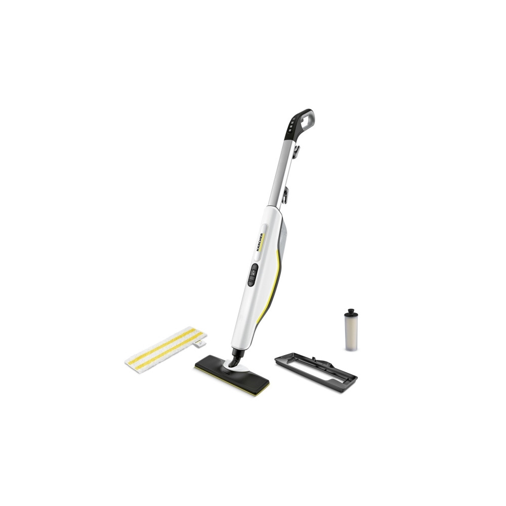 Produktbild för Kärcher SC 3 UPRIGHT, Ångmopp, 0,5 l, Svart, Vit, Knappar, 5...