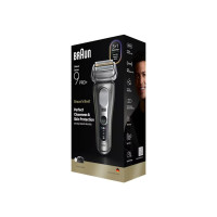 Produktbild för Braun Series 9 Pro+ 9615S, Folierakapparat, Svart, Grå, Rost...