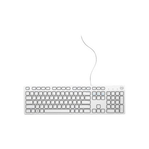 DELL Dell KB216 - tangentbord - QWERTZ - tysk - vit Inmatningsenhet