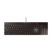 Produktbild för CHERRY KC 6000 SLIM - tangentbord - belgisk - svart Inmatningsenhet
