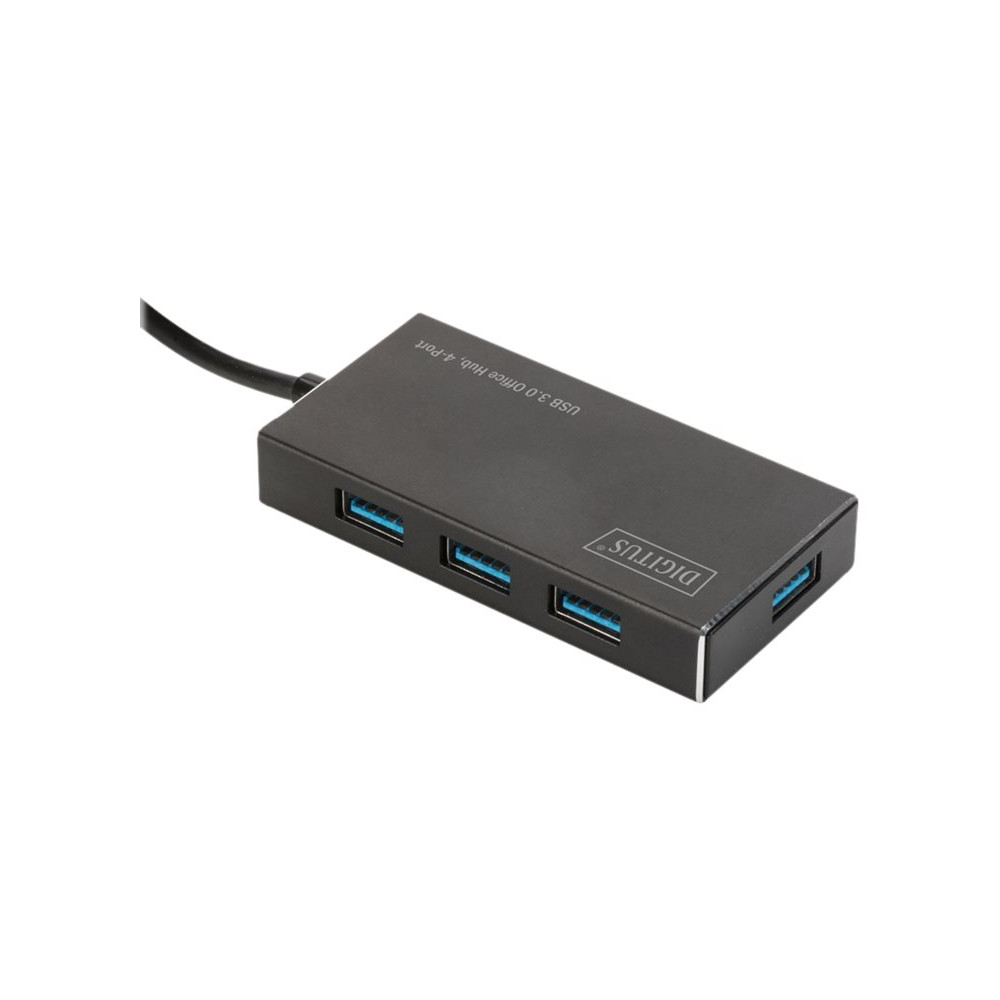 Produktbild för DIGITUS USB 3.0 Office Hub DA-70240-1 - hubb - 4 portar