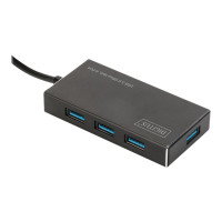 Produktbild för DIGITUS USB 3.0 Office Hub DA-70240-1 - hubb - 4 portar