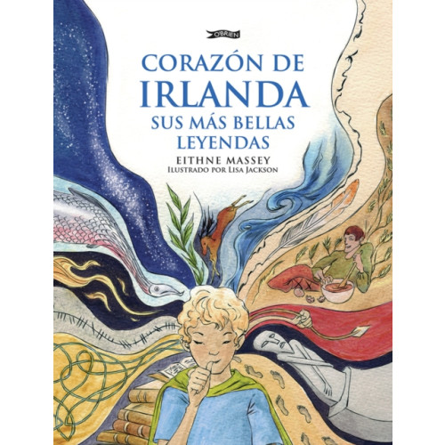 O'Brien Press Ltd Corazon de Irlanda, sus mas bellas leyendas (häftad, spa)