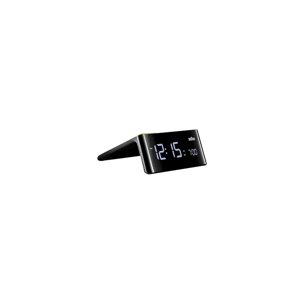 Produktbild för Braun BNC016 - väckarklocka - elektronisk - skrivbord - svart