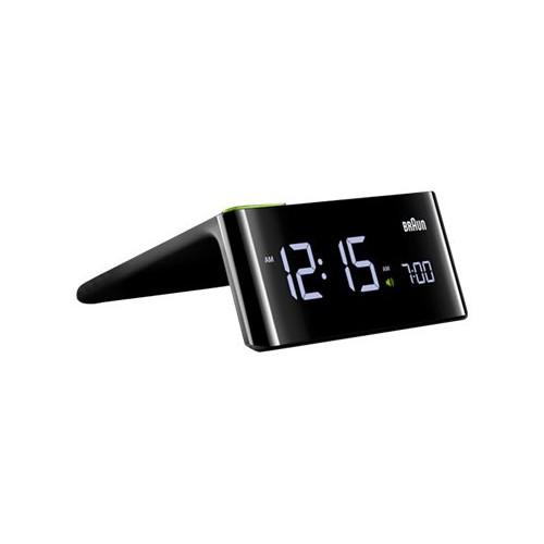 Braun Braun BNC016 - väckarklocka - elektronisk - skrivbord - svart