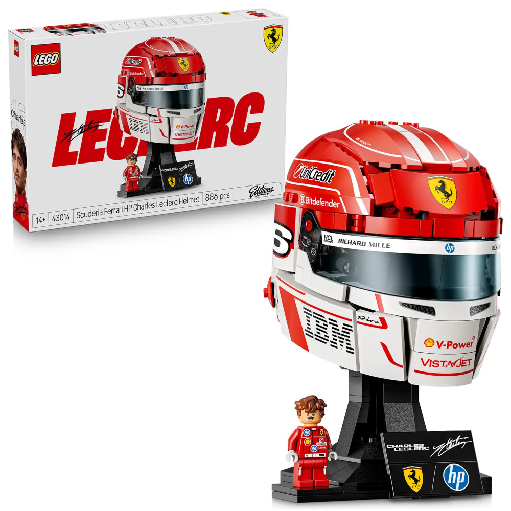 Produktbild för LEGO® Editions 43014 Helma Charles Leclerc ze Scuderia Ferrari HP