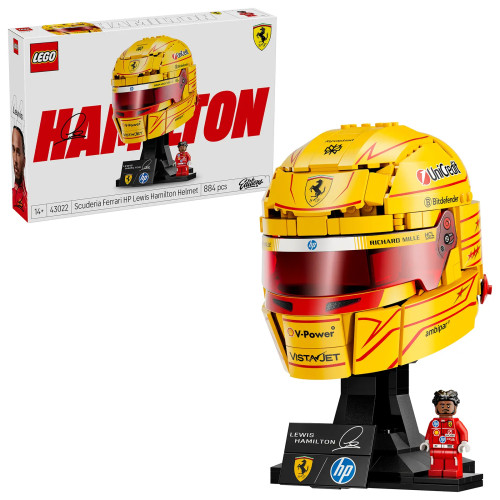 LEGO® LEGO® Editions 43022 Helma Lewis Hamilton ze Scuderia Ferrari HP