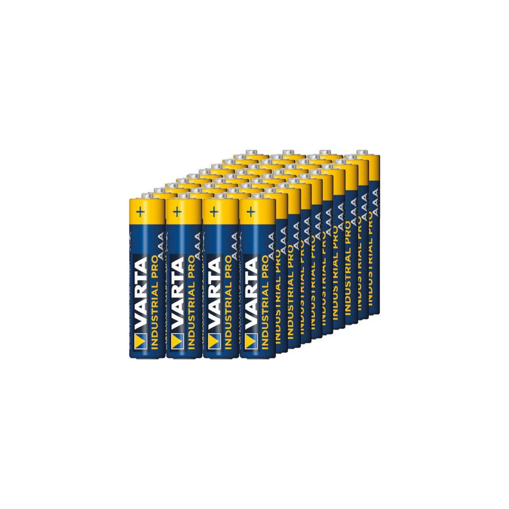 Produktbild för Varta Industrial R-03 LR3 AAA 1,5V alkaliska batterier 40x (...