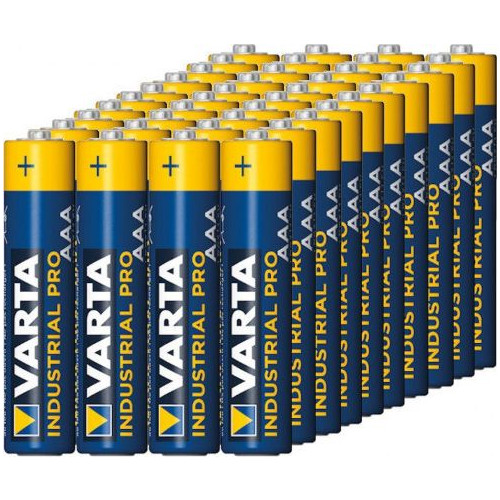 Varta Varta Industrial R-03 LR3 AAA 1,5V alkaliska batterier 40x (...