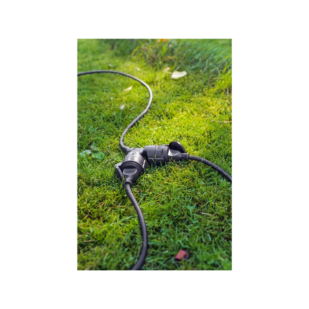 Produktbild för Goobay 65436, 25 m, Utomhus, Typ F, Type EF (CEE 7/7), IP44,...