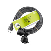 Produktbild för Goobay 65436, 25 m, Utomhus, Typ F, Type EF (CEE 7/7), IP44,...