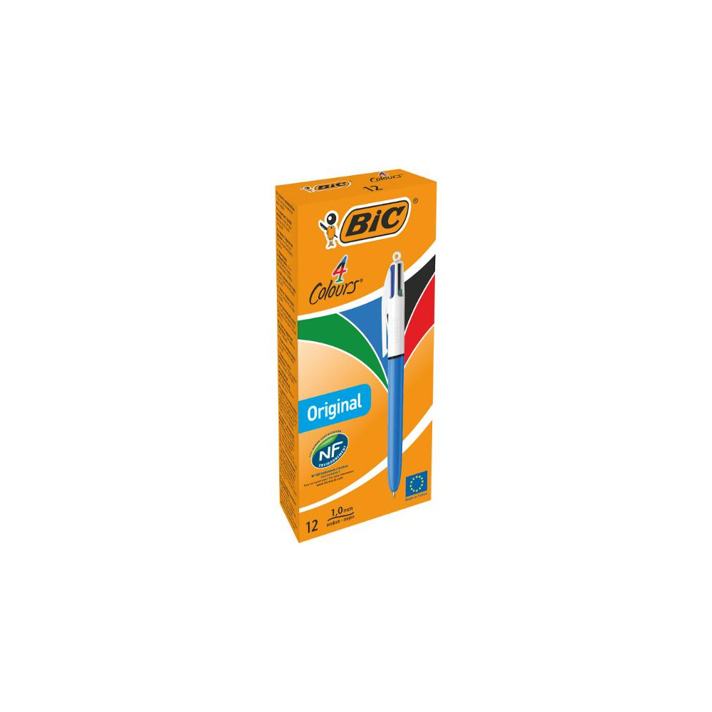 Produktbild för Kulpenna BIC 4 Colours Mineral Ball 1mm