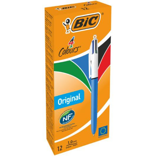 BIC Kulpenna BIC 4 Colours Mineral Ball 1mm