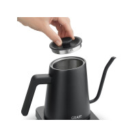 Produktbild för Graef GK502, 0,9 l, 1200 W, Svart, Rostfritt stål, Justerbar...