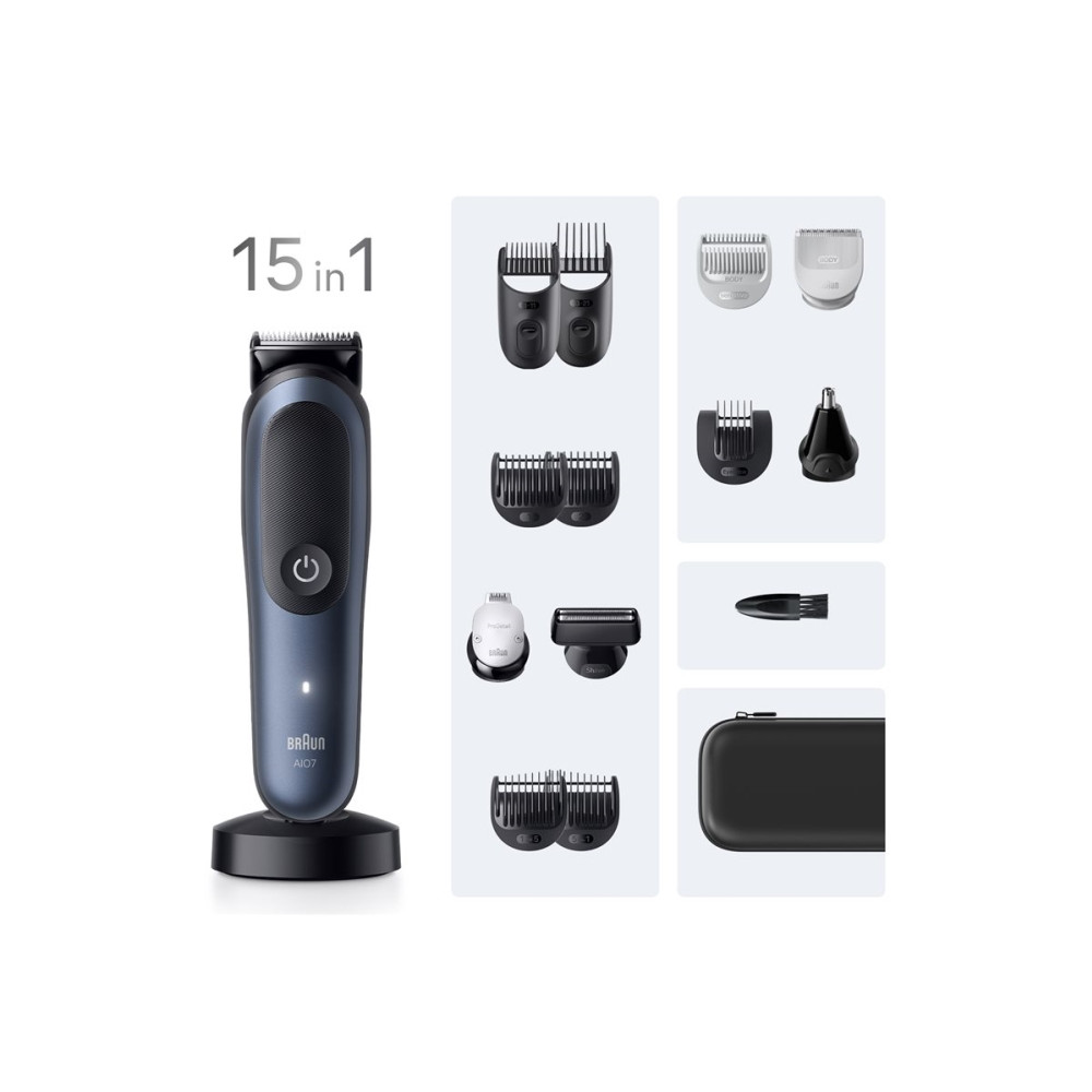 Produktbild för Braun All-in-One Series 7 AIO7580 - trimmer - deep blue