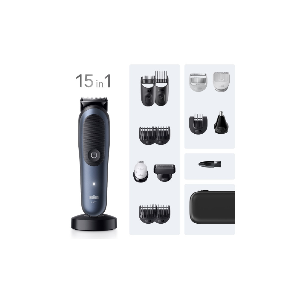 Produktbild för Braun All-in-One Series 7 AIO7580 - trimmer - deep blue