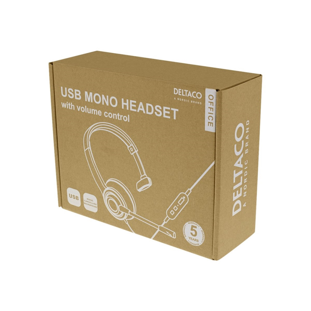 Produktbild för DELTACO Office DELO-0650 - headset