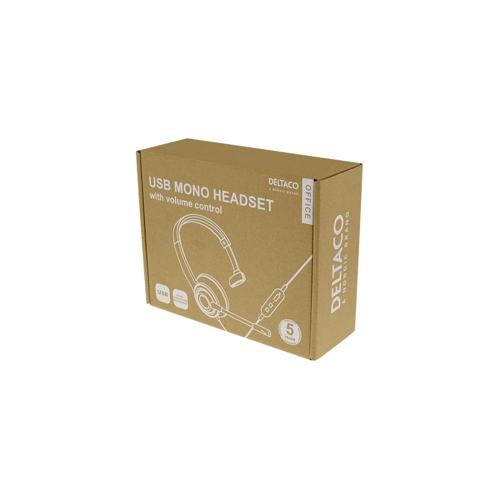 Produktbild för DELTACO Office DELO-0650 - headset