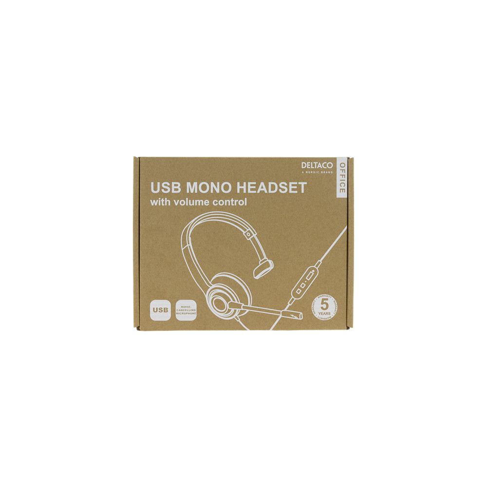Produktbild för DELTACO Office DELO-0650 - headset