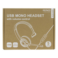 Produktbild för DELTACO Office DELO-0650 - headset