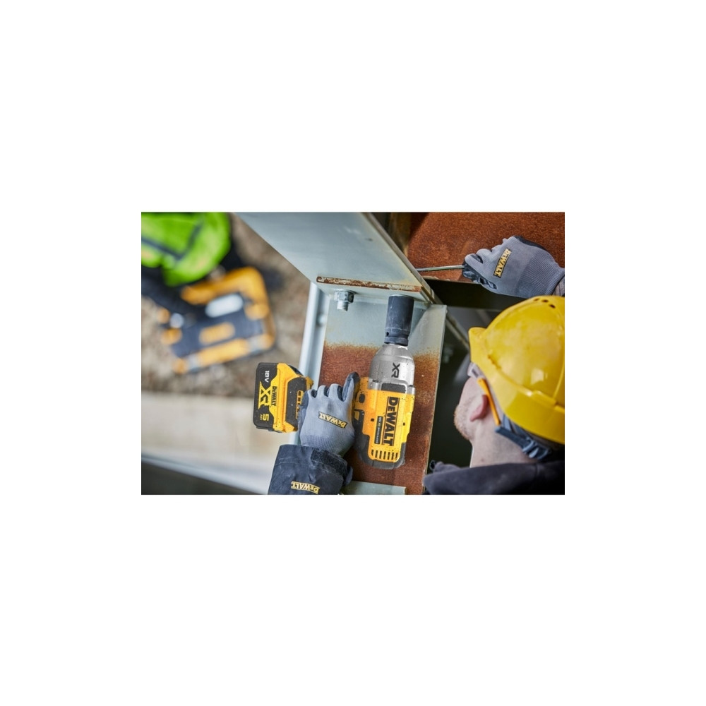 Produktbild för DeWALT DCF900P2T-QW, Mutterdragare, Borstlös, Svart, Gul, 1/...